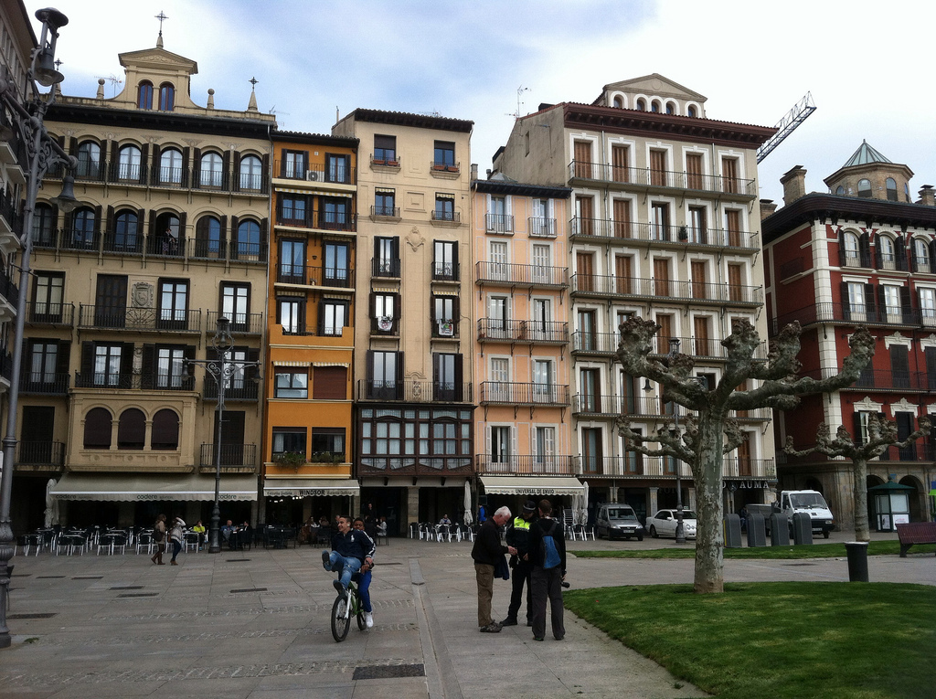 Pamplona: Plaza del Castillo