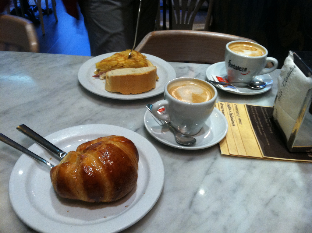 Breakfast in Logroño