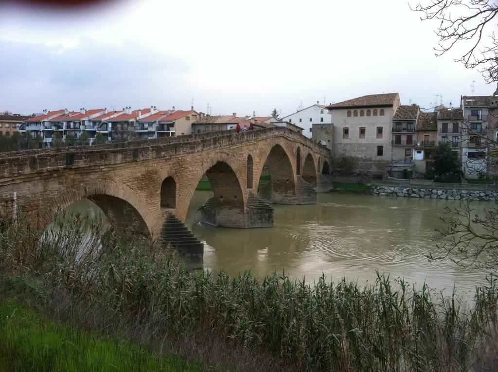 The Puente la Reina for which the town is named