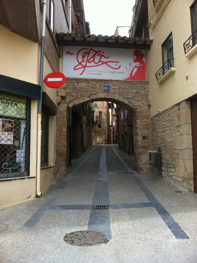 Entering Viana City Centre