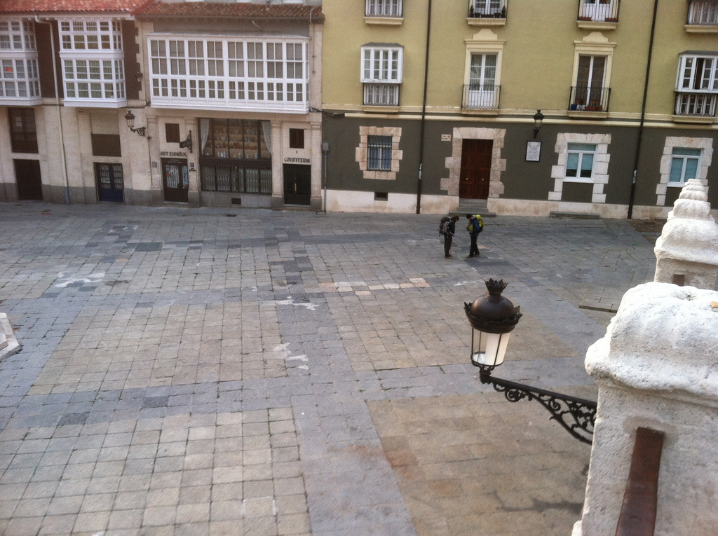 Plaza in front of Burgos Cathedral