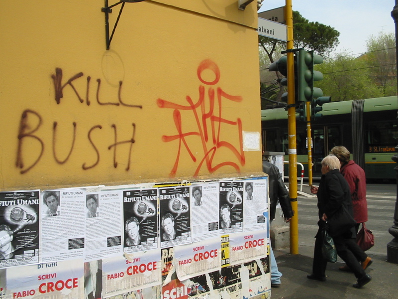 trastevere grafitti