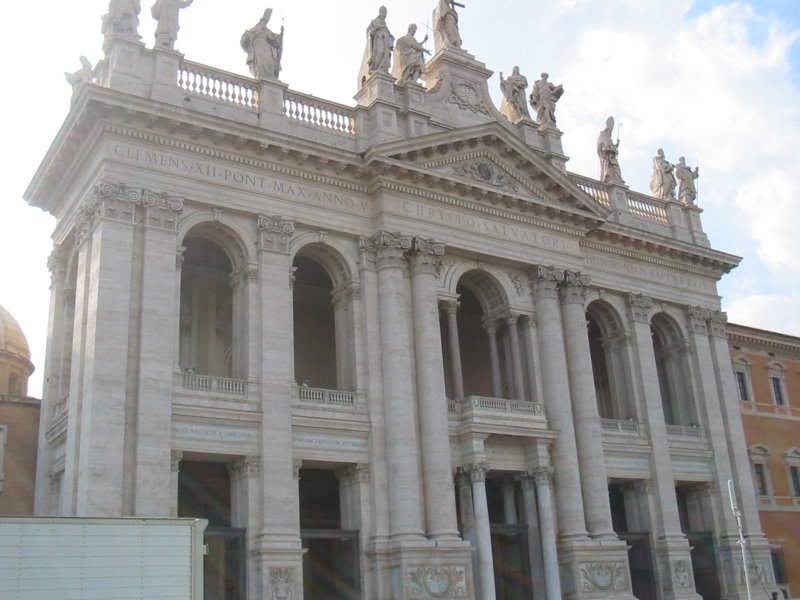 Lateran Façade – The World is Quiet Here
