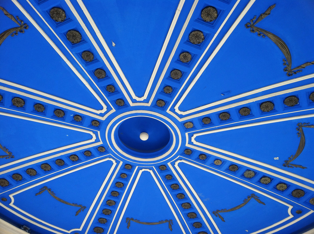 Pamplona: Plaza del Castillo Bandstand